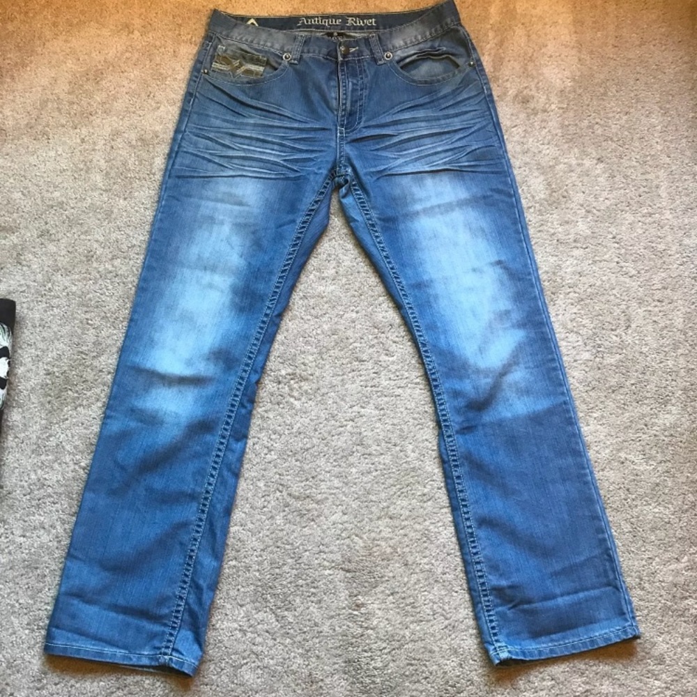 Men’s Antique Rivet Jeans
